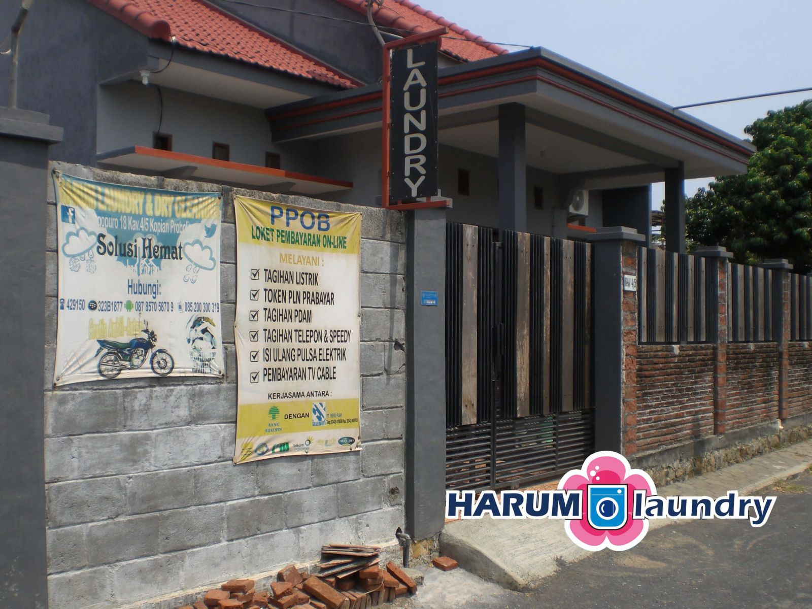 Harum Laundry: Solusi Cuci Cepat di Jantung Cilacap